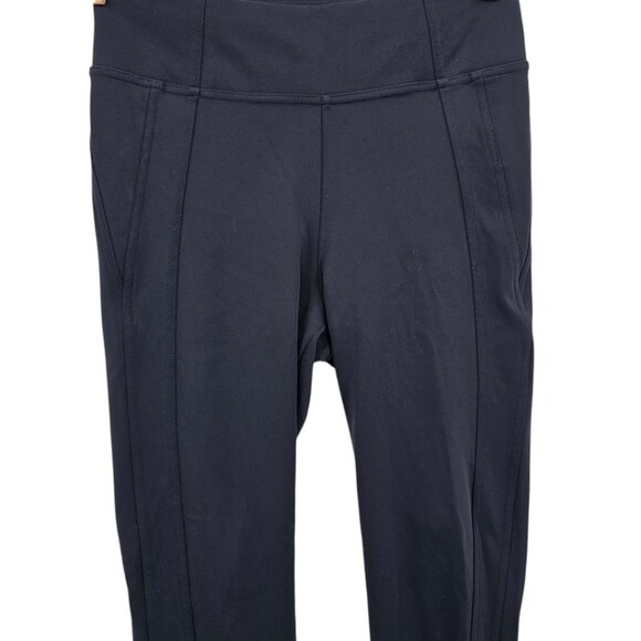 Athleta Womens S‎ Delancey Skyline Tight Zipper Ankles in Navy - Picture 3 of 15